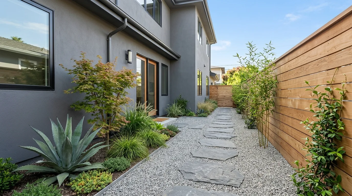 Stone and Plant Mix
